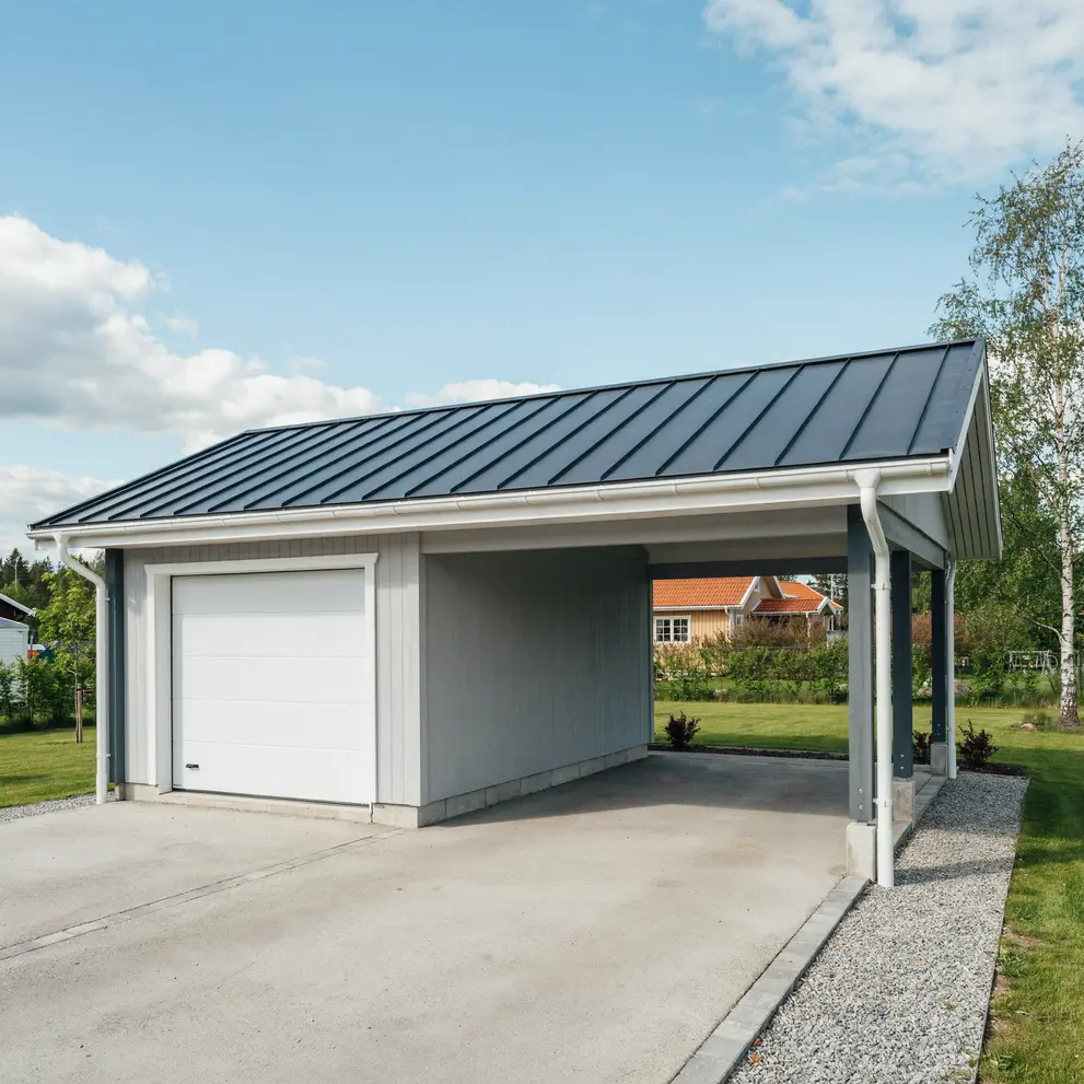 bygga carport garage huskvarna jonkoping smaland
